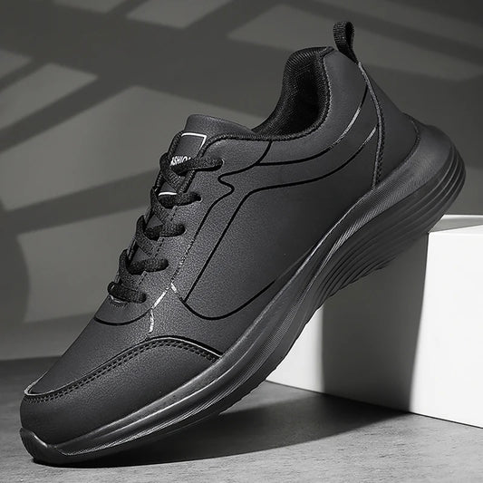 Sneakers New Men Running Shoes Winter Warm Male Sneakers Anti-slip Breathable Men's Walking Shoes Lace Up Soft Casual Shoes Lightweight