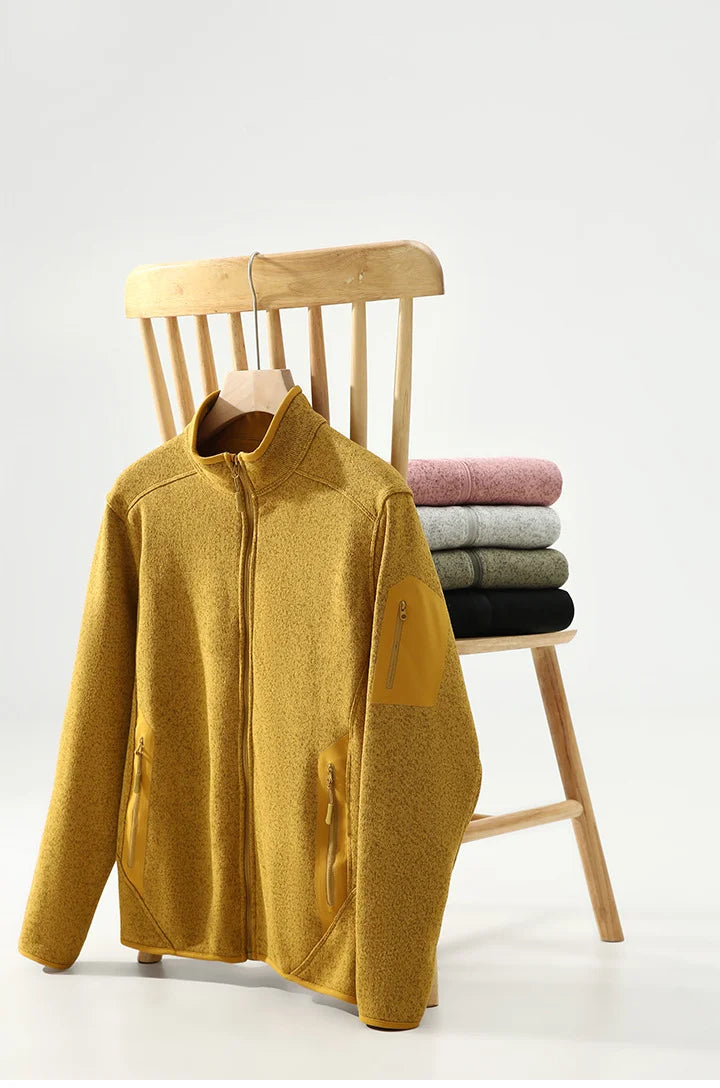 Fashionable Camping, Fishing, Sports, Versatile, Casual and Affordable Knitted Sweater Jacket