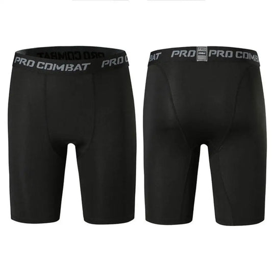 Shorts Men's Leggings Compression Pants Sports Leggings Basketball Quarter Shorts Quick Drying Running Training Stretch Fitness Pants