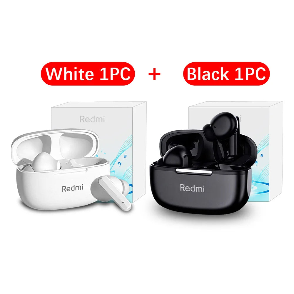 RENOWEARS Bluetooth Earphones touch control Wireless Headphones hi-fi stereo Headset In-ear Noise Reduction Earbuds HD Mic