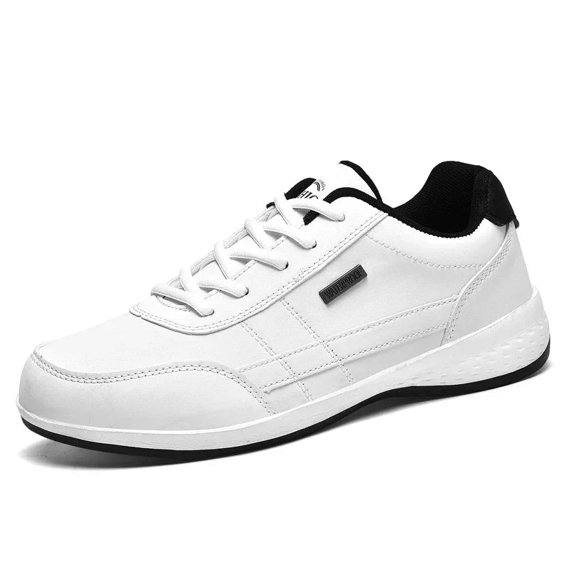 Sneakers Men Shoes Spring Autumn Waterproof Walking Sneakers Leisure Male Leather Sports Shoes Non-Slip Footwear Tennis for Men