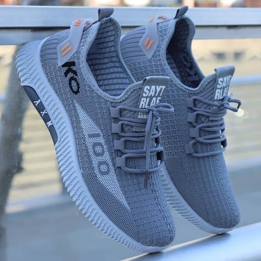 Sneakers Soft Soled Spring and Autumn Old Cloth Shoes Breathable Mesh Shoes Non-slip Wear-resistant Casual Low-top Shoes Work Shoes