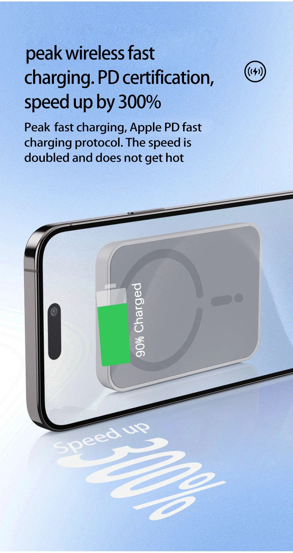 Magnetic Car Wireless Charger For Magsafe iPhone 12 13 14 15 16 Pro Max Air Vent Car Phone Holder Stand Fast Car Charging