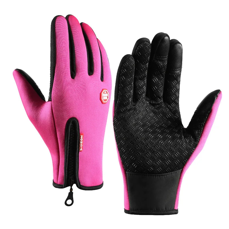 Winter Gloves for Men Women Warm Tactical Gloves Touchscreen Waterproof Hiking Skiing Fishing Cycling Snowboard Non-slip Gloves