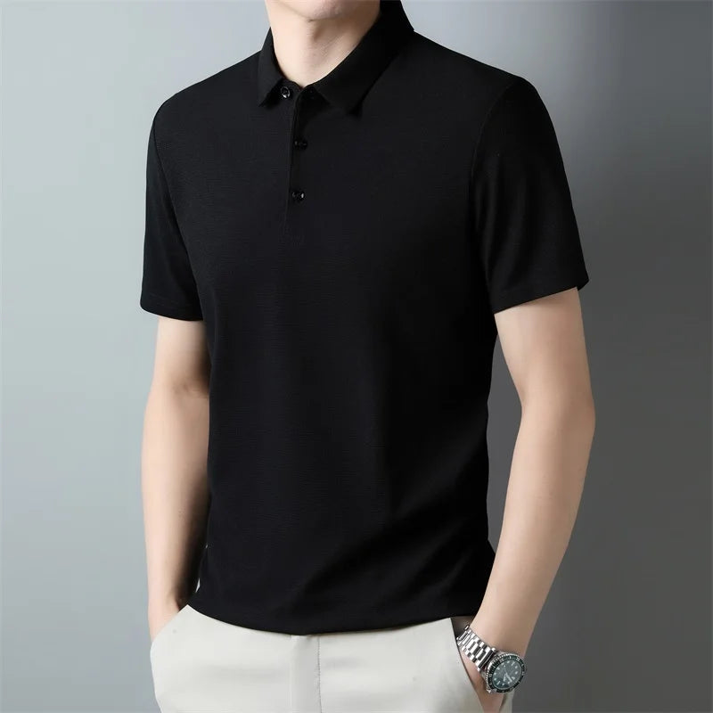 Polo Shirt Summer Breathable Comfortable Top