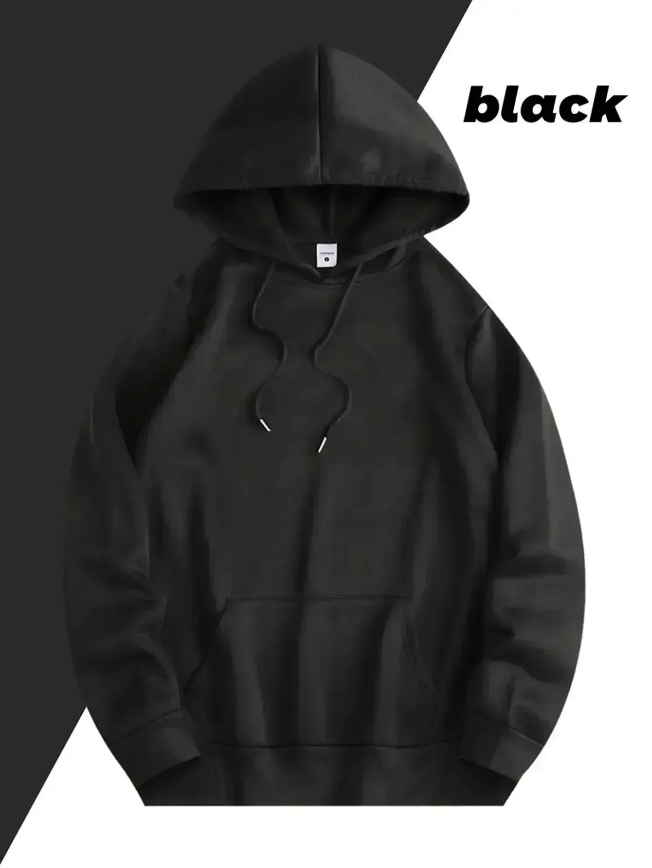 Casual hooded sweatshirt, with the word "Faith" printed on it. Autumn/Winter pure cotton knitted long-sleeved sweatshirt.