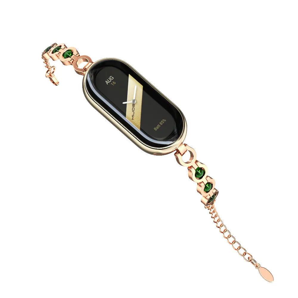 Strap Mi Band 10 9 8 7 6 5 4 3 Smart Bracelet Global Version Mi band 9 Watchband Ladies Wristband for Xiaomi Smart Band 8 Correa