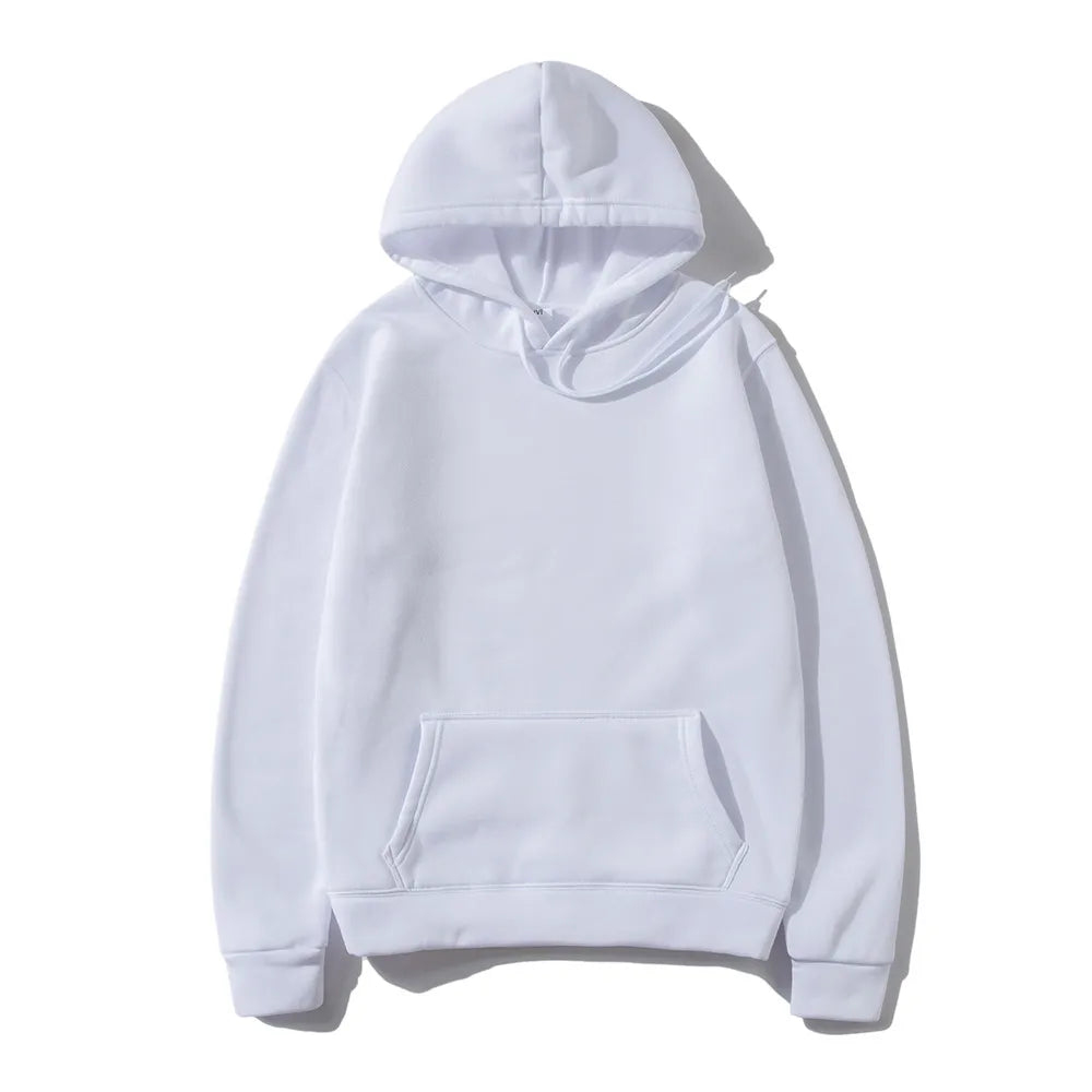 JUMPER Solid Color Men's Hoodie Warm Men's Sportswear Fashion Street Wear Casual Men's Loose Breathable Hoodie Brand Hoodie