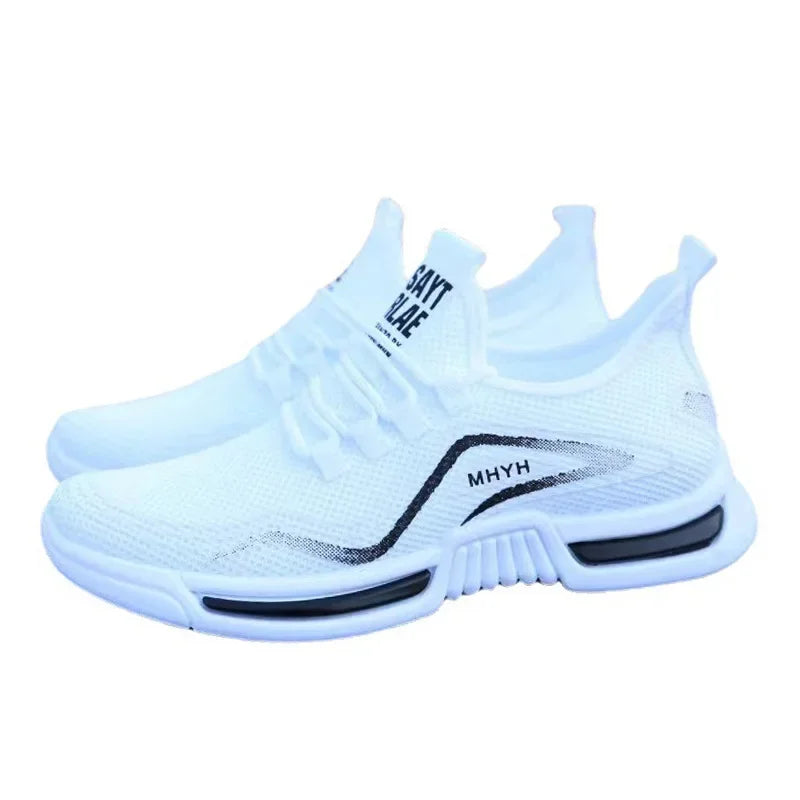 Sneakers Men Shoes Slip on Fashion Sneakers Male Sport Running Shoes Breathable Gym Training Walking Tennis Shoes Non Slip Workout Flats