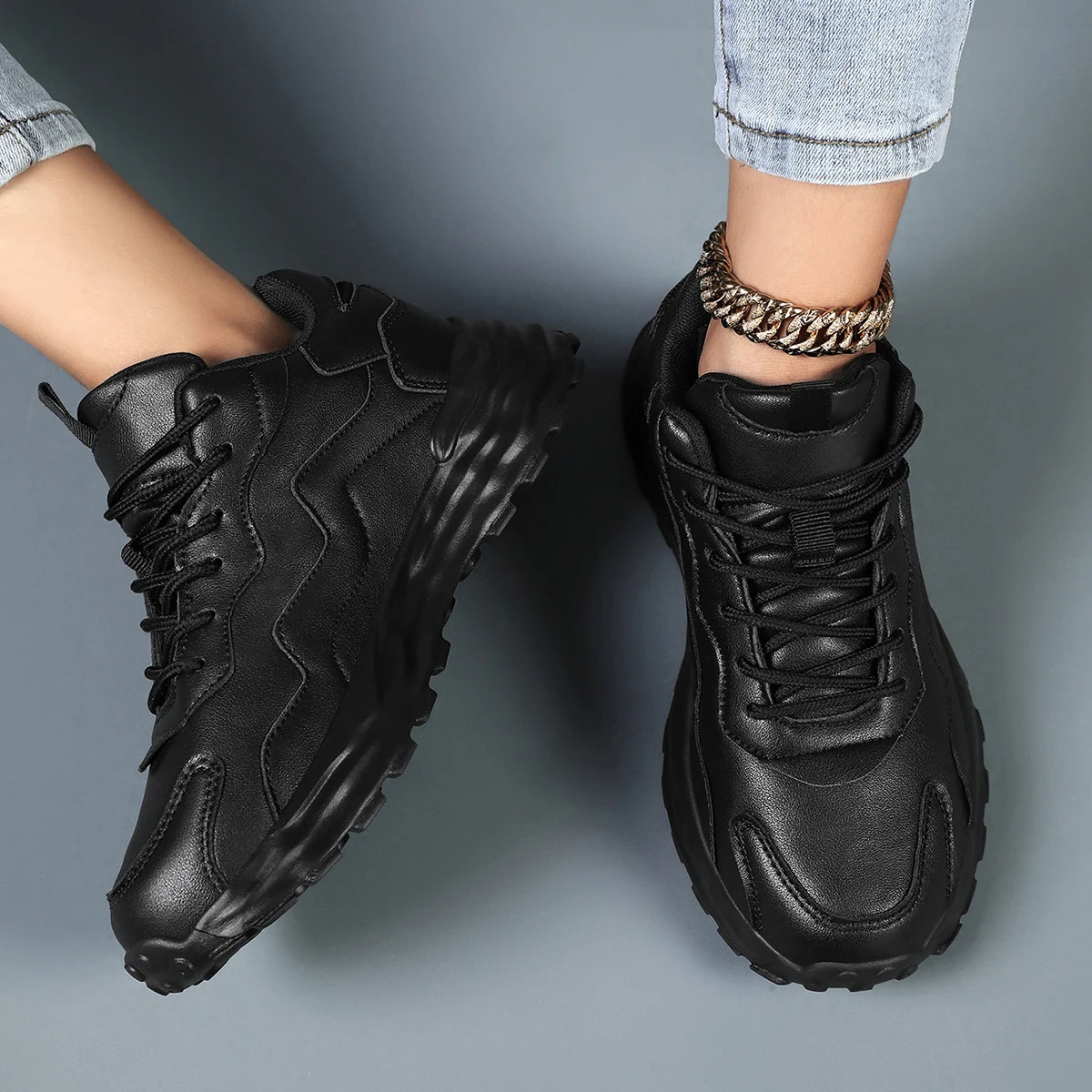 Women Sneakers Fashion  Vulcanize Platform Casual Sneakers Women Flats Mesh Breathable Running Walking Shoes Chunky Sports Shoe