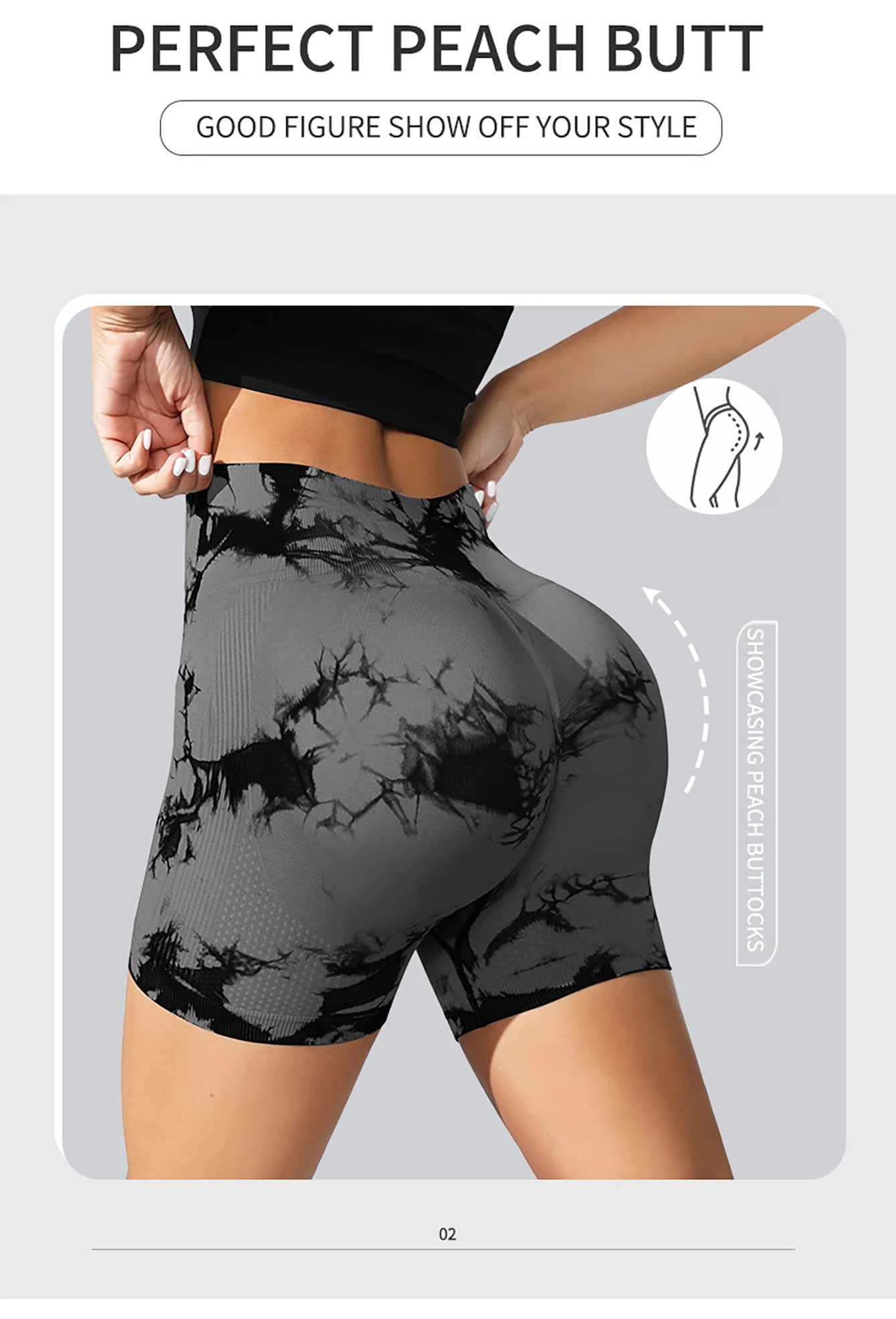 Leggings Tie Dye Seamless Leggings for Women High Waist Yoga Pants Scrunch Butt Lifting Elastic Tights Wide Waistband Sports Leggings