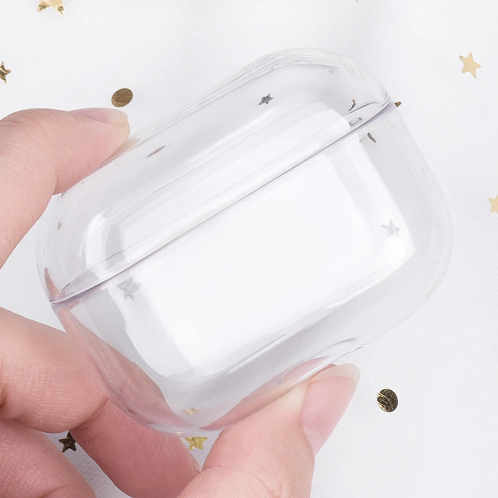 Transparent Earphones Case Hard PC Clear Headphone Cover For Apple Airpods 3 For AirPods Pro 1st 2nd Generation Protective Case