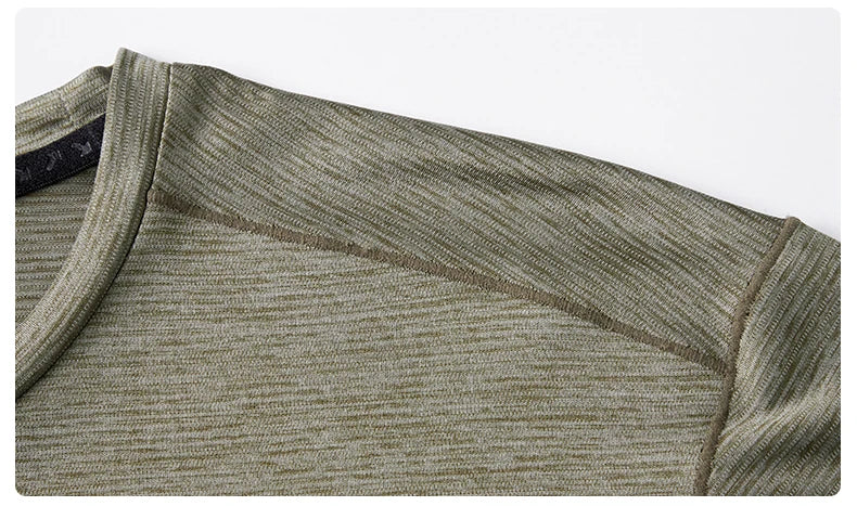 T-shirts Fashion football style men's outdoor running fitness loose short sleeve T-shirt Breathable quick drying casual Gym Tops