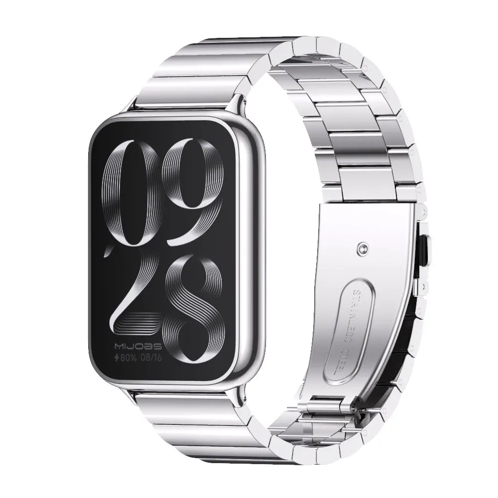 For Mi Band 9 Pro Strap for Mi Band 8 Pro Wristband for Xiao mi Smart Band 8 Pro Bracelet Global Version Metal Watch Band
