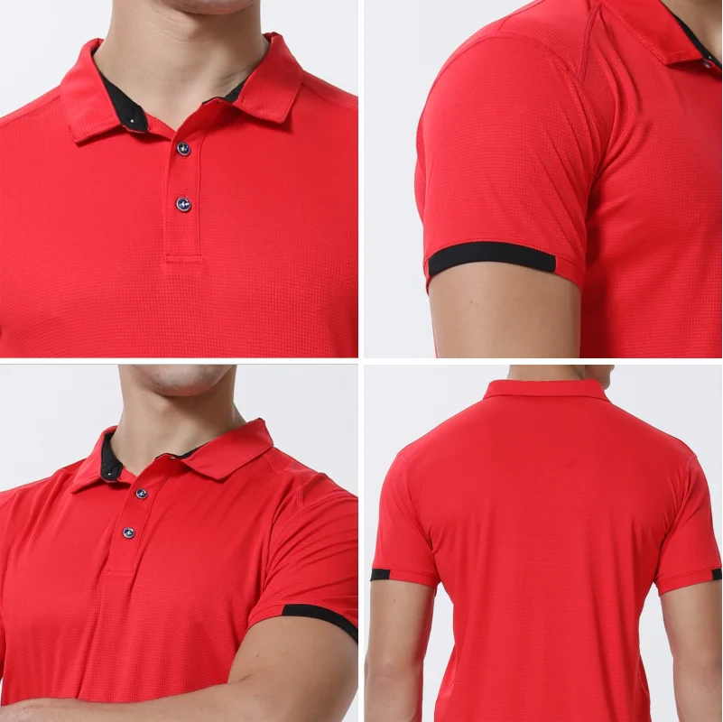 Polo Casual Sports Quick-drying Lapel Short-sleeved POLO Shirt Cycling Suit Fitness Suit For Men
