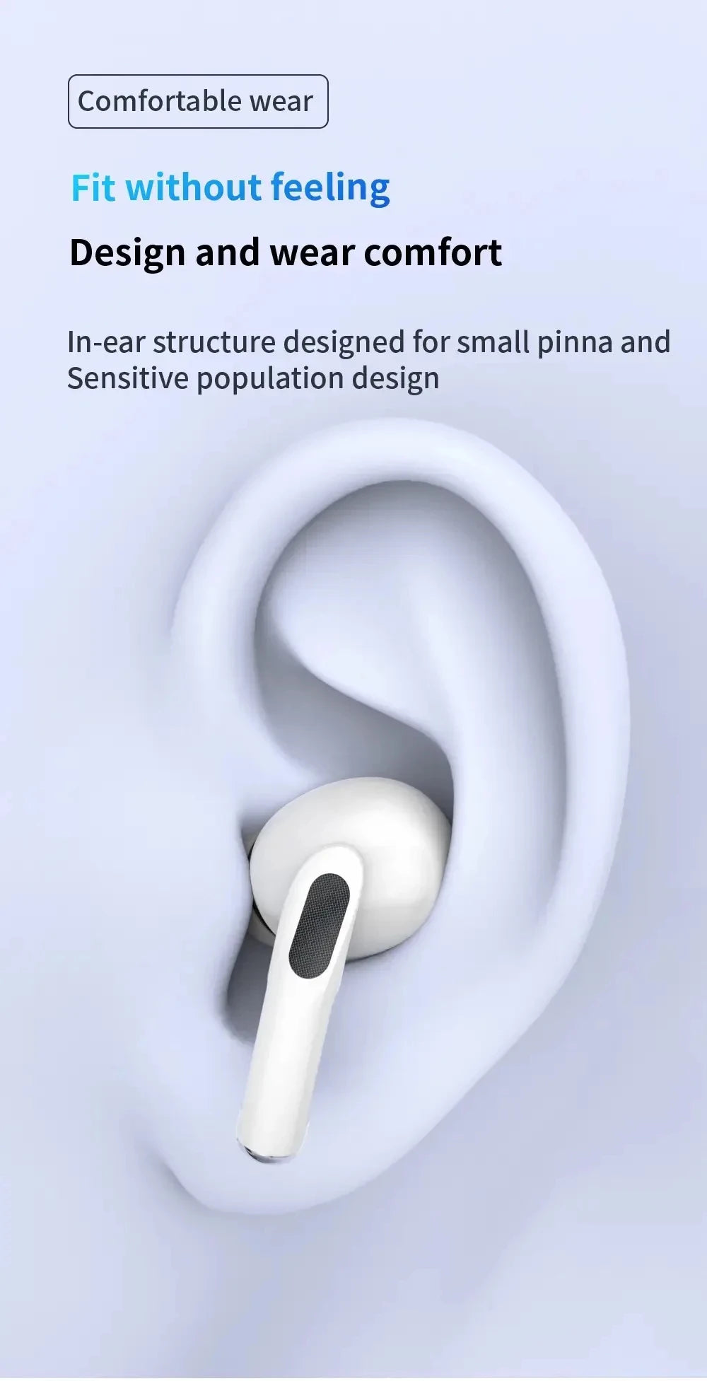 Air Pro 5 TWS Max Wireless Bluetooth Earphones Headphones HiFi Sound Low Latency Noise Reduction Earbuds for IPhone Android