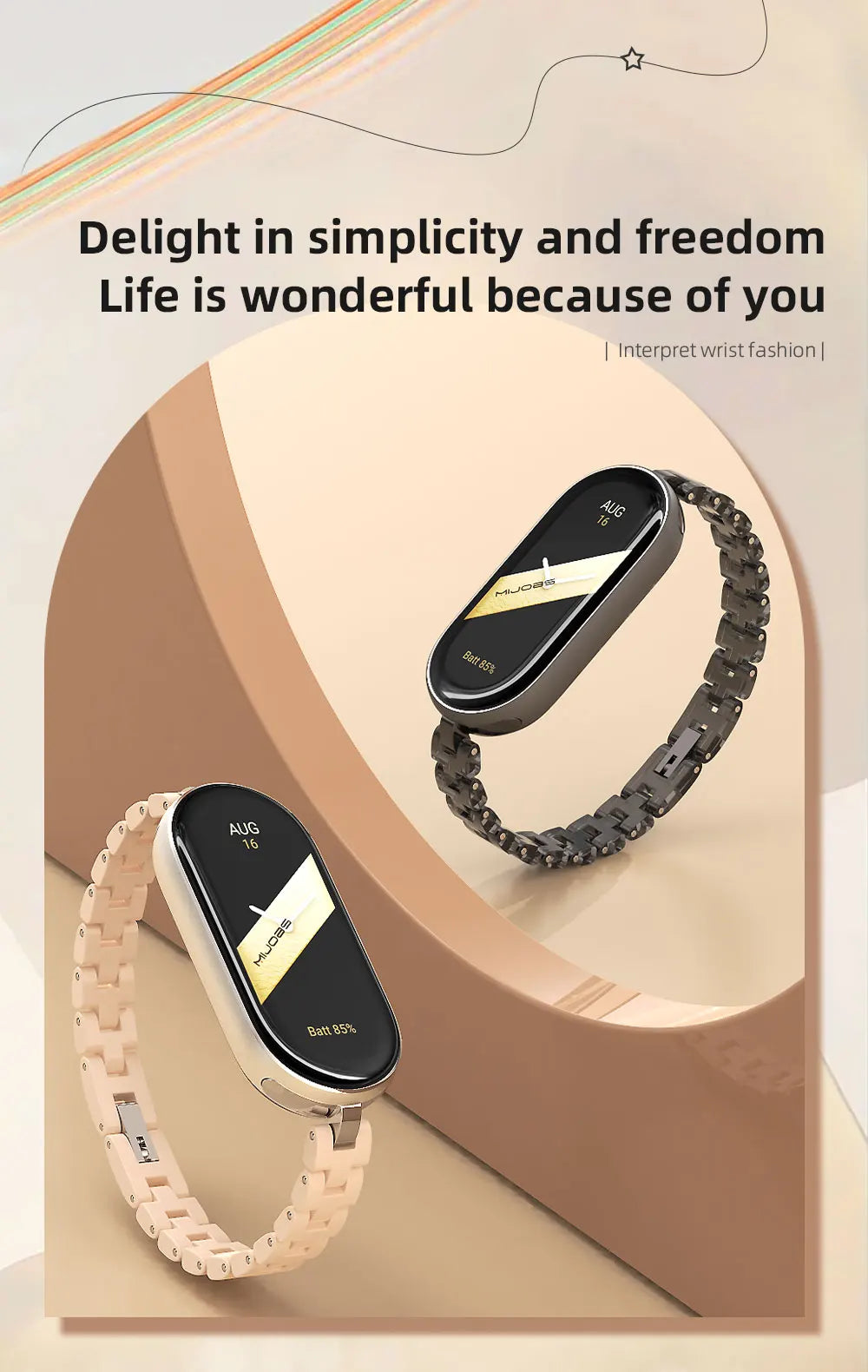 Strap for Mi Band 10 9 8 7 6 5 4 3 Watchband for Xiao mi Smart Band 9 Strap for Mi Band 8 Leather Wristband For Mi Band 7 Correa