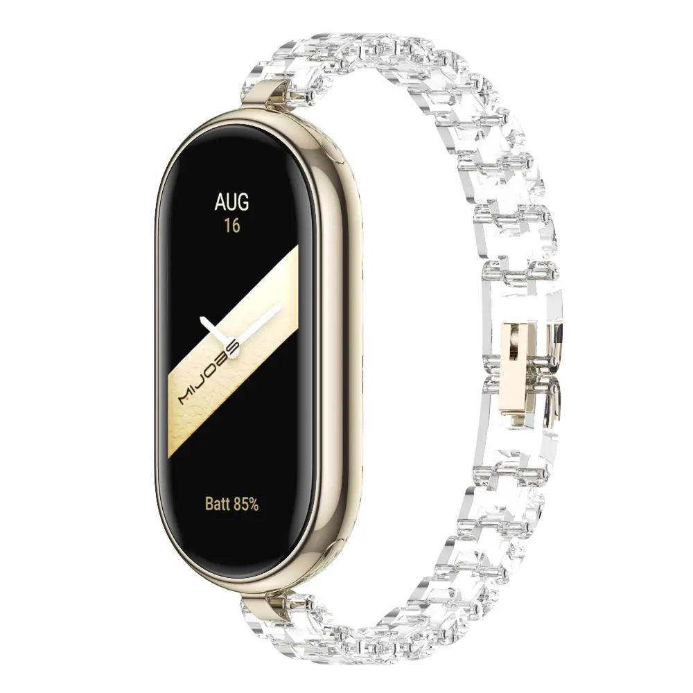 Strap Mi Band 10 9 8 7 6 5 4 3 Smart Bracelet Global Version Mi band 9 Watchband Ladies Wristband for Xiaomi Smart Band 8 Correa