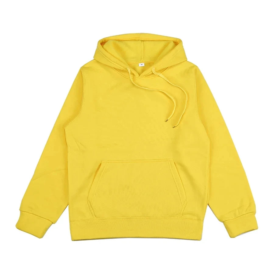 JUMPER Solid Color Men's Hoodie Warm Men's Sportswear Fashion Street Wear Casual Men's Loose Breathable Hoodie Brand Hoodie