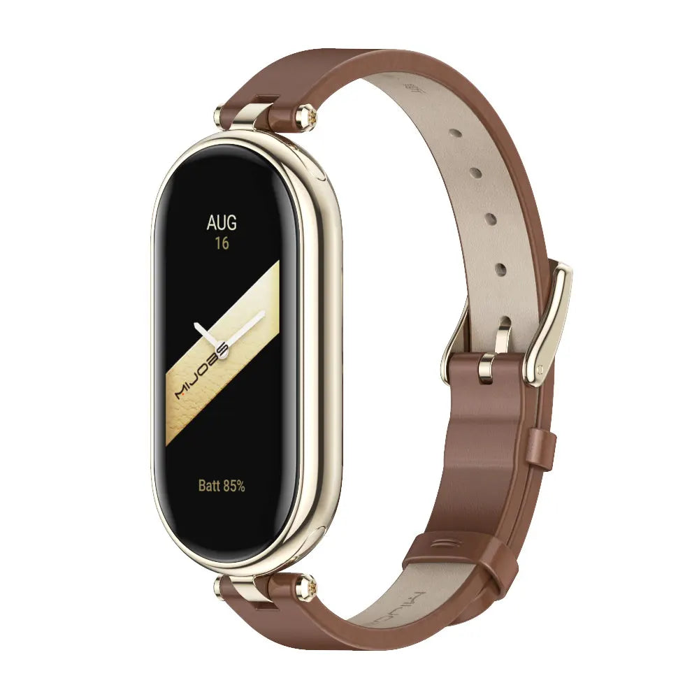 Strap for Mi Band 10 9 8 7 6 5 4 3 Watchband for Xiao mi Smart Band 9 Strap for Mi Band 8 Leather Wristband For Mi Band 7 Correa