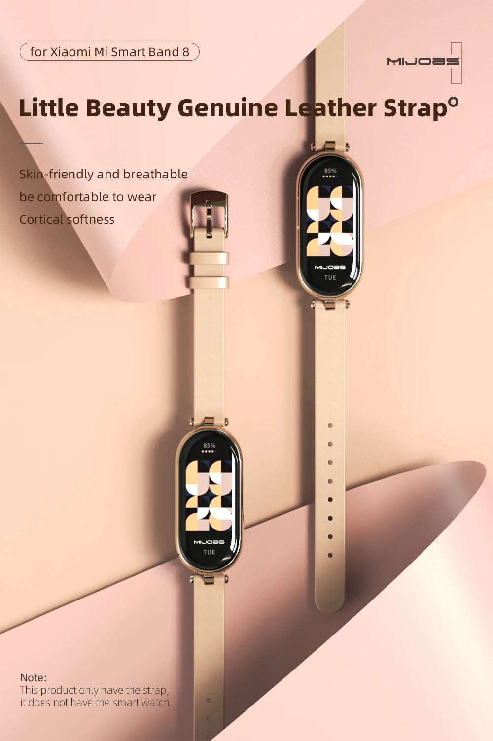 Strap for Mi Band 10 9 8 7 6 5 4 3 Watchband for Xiao mi Smart Band 9 Strap for Mi Band 8 Leather Wristband For Mi Band 7 Correa