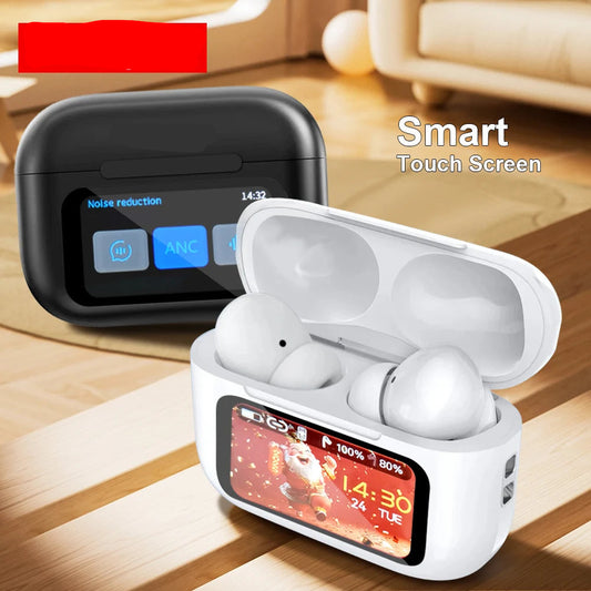 Original Thinkplus Wireless Bluetooth Earphones ANC Noise Reduction Earbuds HD Mic Call Gamer Headsets LED Touch Screen Control