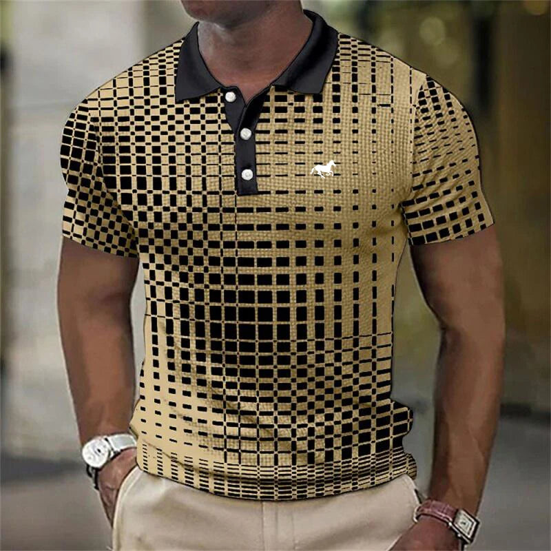 Polo New Trending Men Summer Short Sleeve Fashion Casual Polo Shirt .