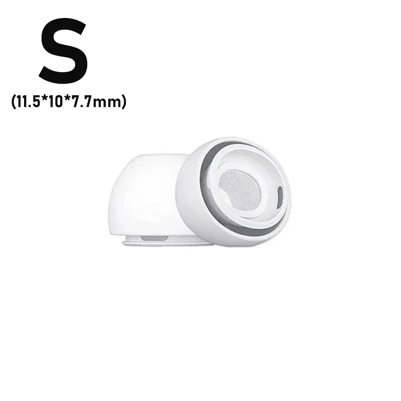 Soft Silicone Ear Tips for Airpods Pro 1/2 Gen Protective Earbuds Covers Noise Reduction Hole Ear-pads for Apple Air Pods Pro