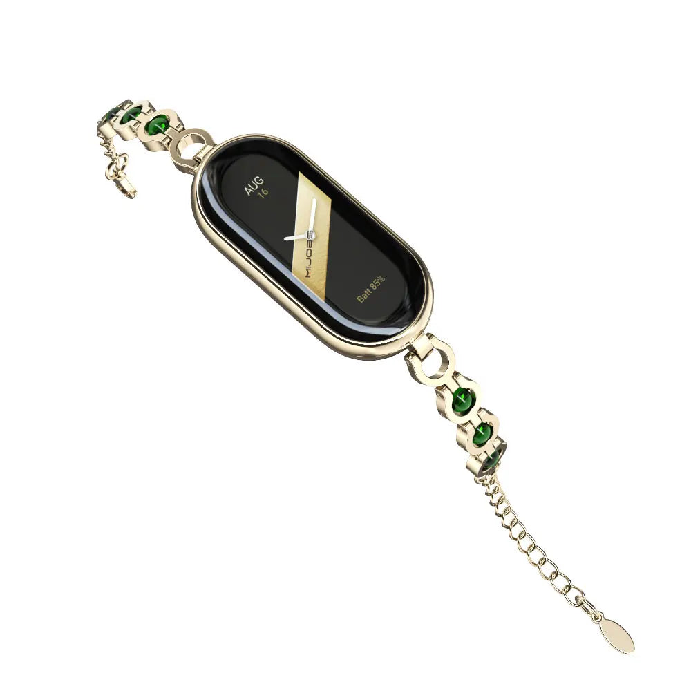 Strap Mi Band 10 9 8 7 6 5 4 3 Smart Bracelet Global Version Mi band 9 Watchband Ladies Wristband for Xiaomi Smart Band 8 Correa
