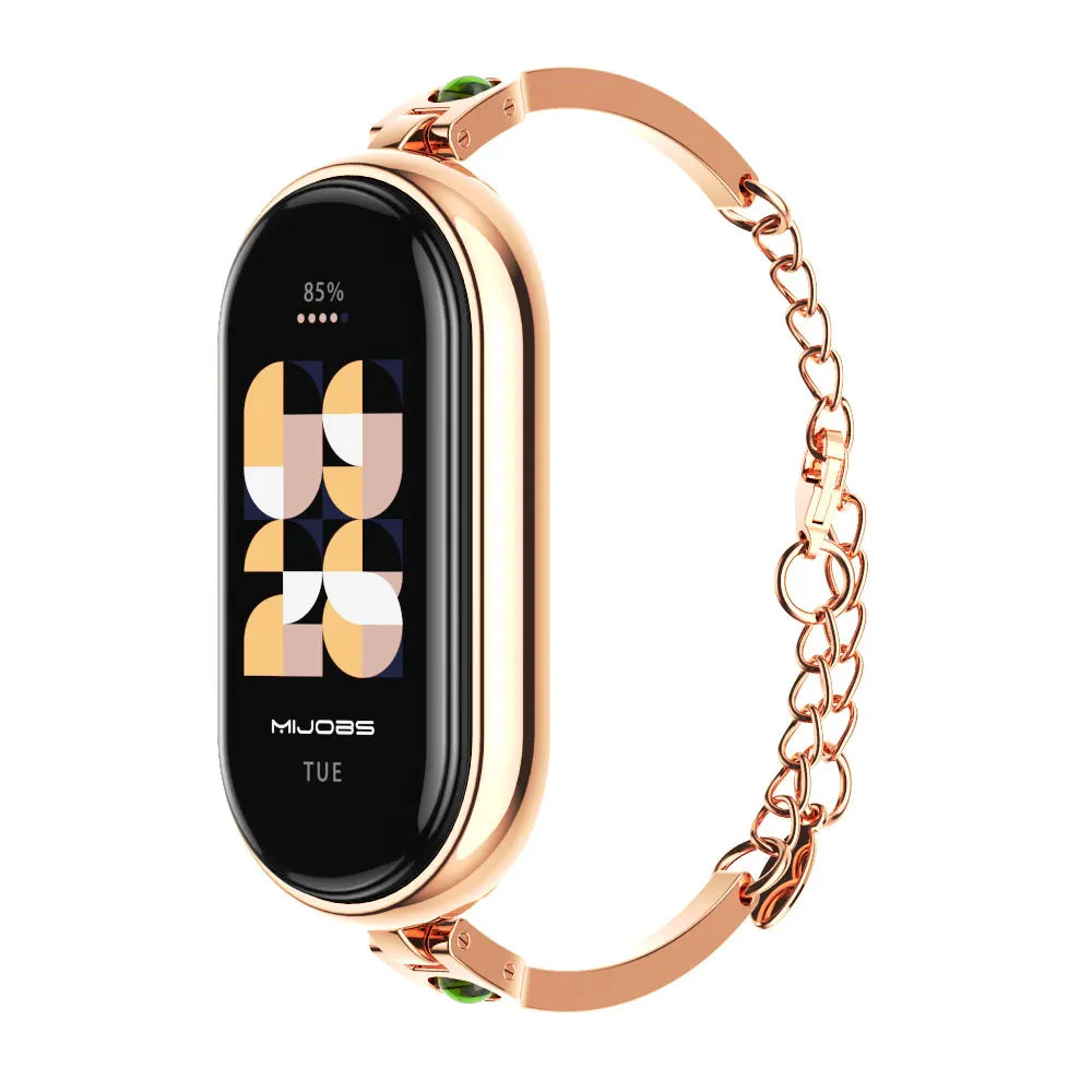 Strap Mi Band 10 9 8 7 6 5 4 3 Smart Bracelet Global Version Mi band 9 Watchband Ladies Wristband for Xiaomi Smart Band 8 Correa