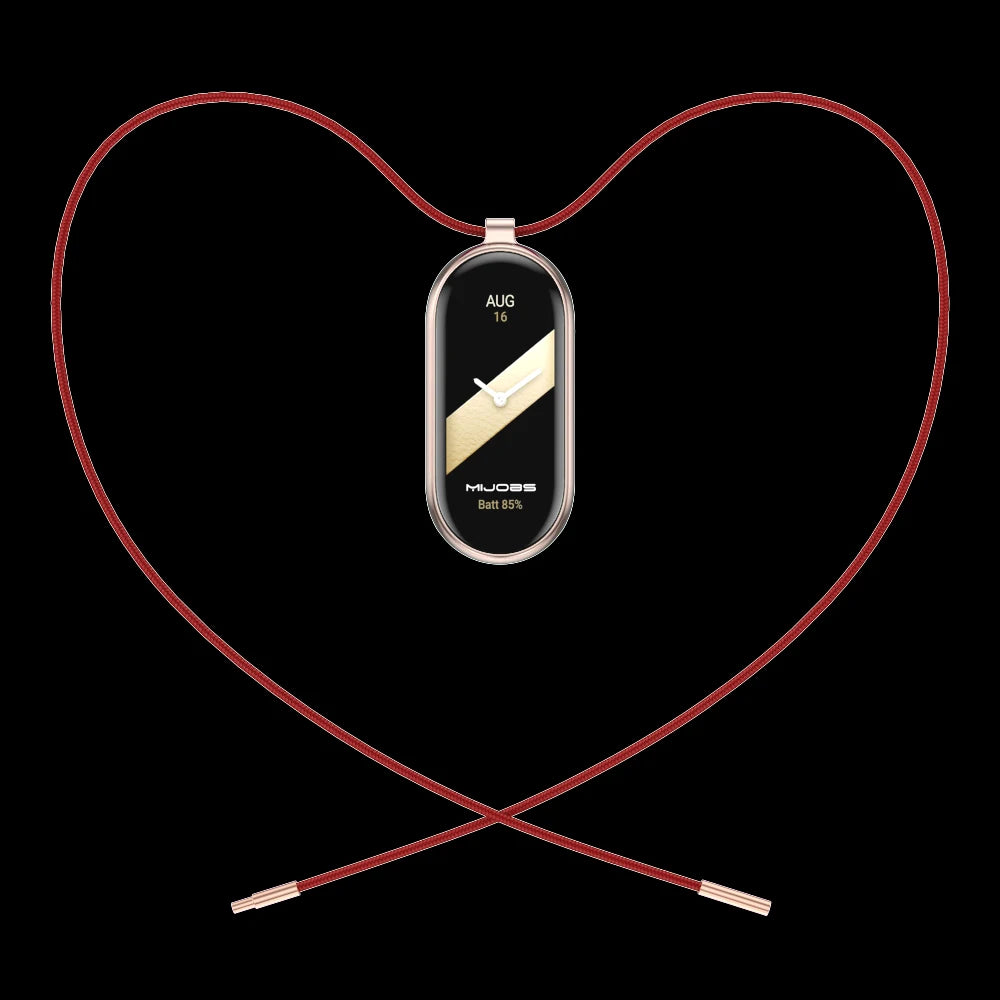 Mi Band 9 10 Strap Necklace for Xiaomi Smart Band 8 Bracelet Miband 9 Smart Watch Neck Decoration Pendant Mi Band 8 Accessories