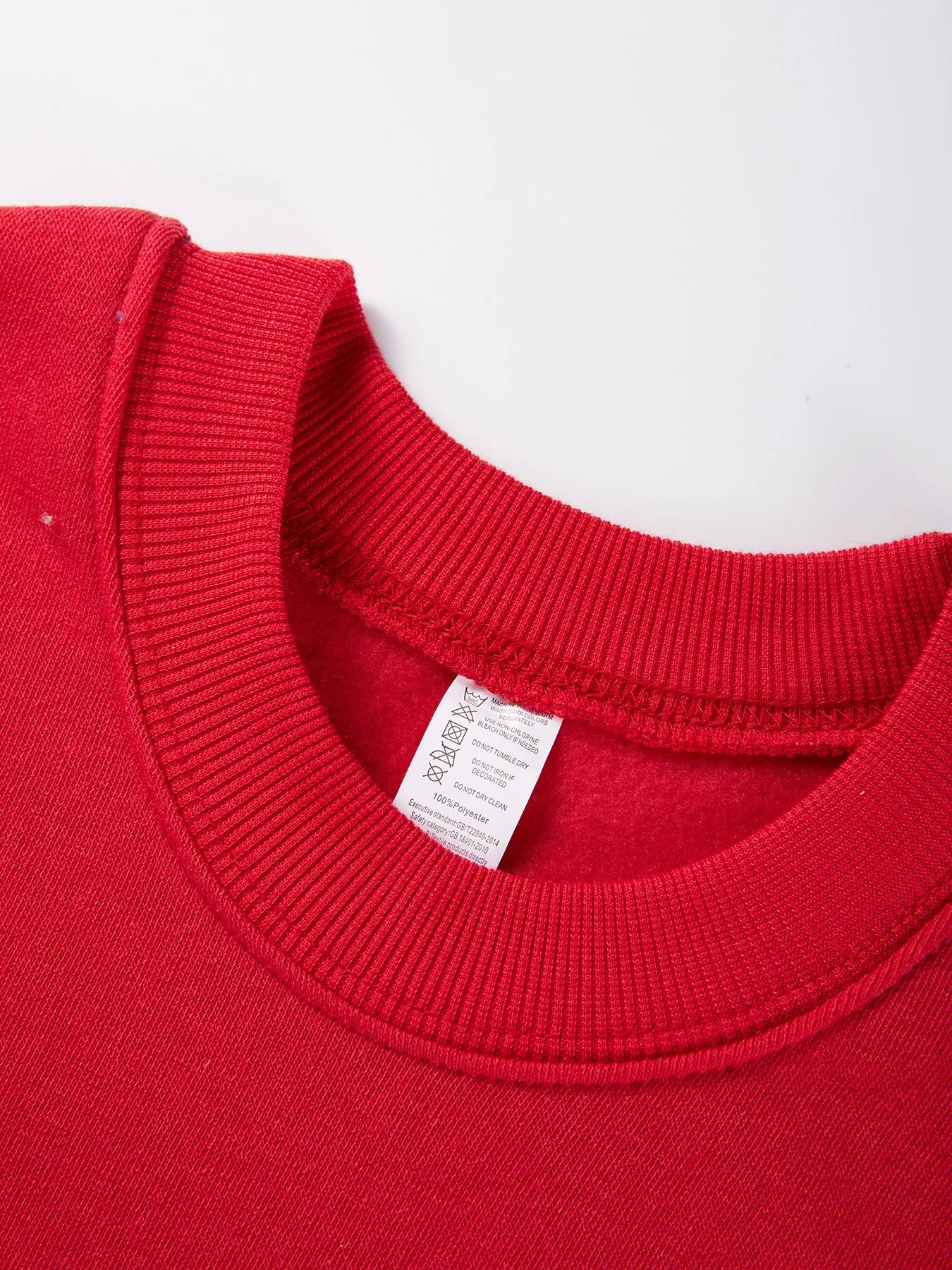 I'M Not Perfect Text Design Pullovers Unisex Y2K Fleece Sweatshirts O-Neck Autumn Top Warm Breathable Sweatshirt Casual Clothes