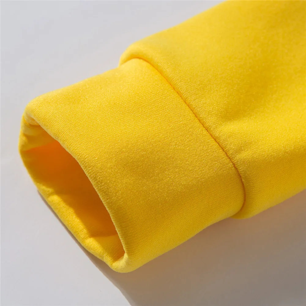JUMPER Solid Color Men's Hoodie Warm Men's Sportswear Fashion Street Wear Casual Men's Loose Breathable Hoodie Brand Hoodie