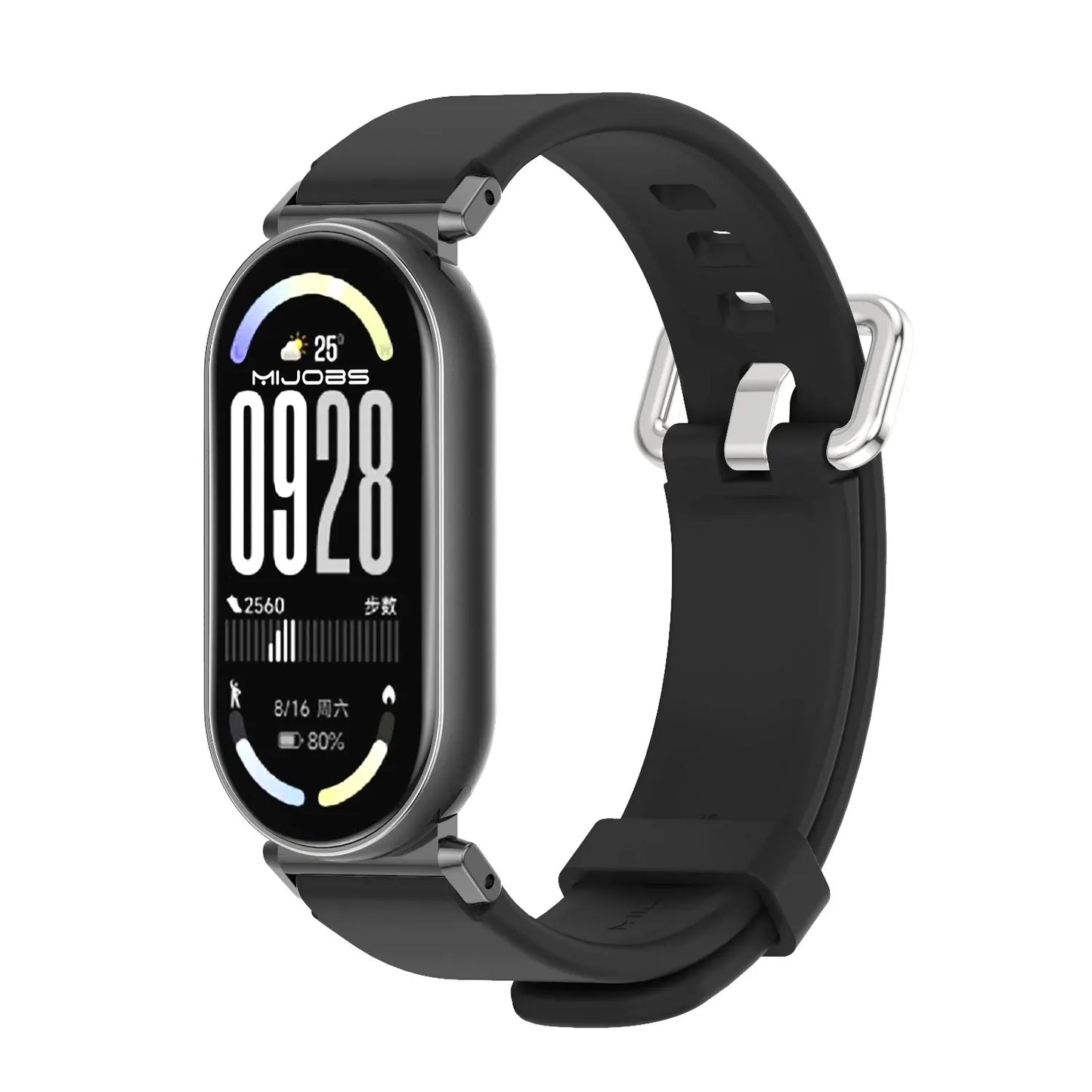 Strap For Mi Band 10 9 8 7 6 5 4 3 Silicone Wristband Replacement For Xiao mi Mi Band 8 Bracelet MiBand 7 6 5 4 3 Wrist Strap