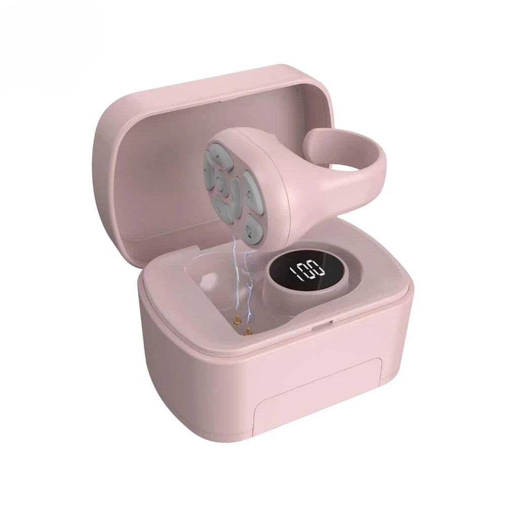 1pcs Wireless Bluetooth Ring Remote Control Fingertip Selfie Video Controller For Tik Tok Page Turner Browsing For iOS Android
