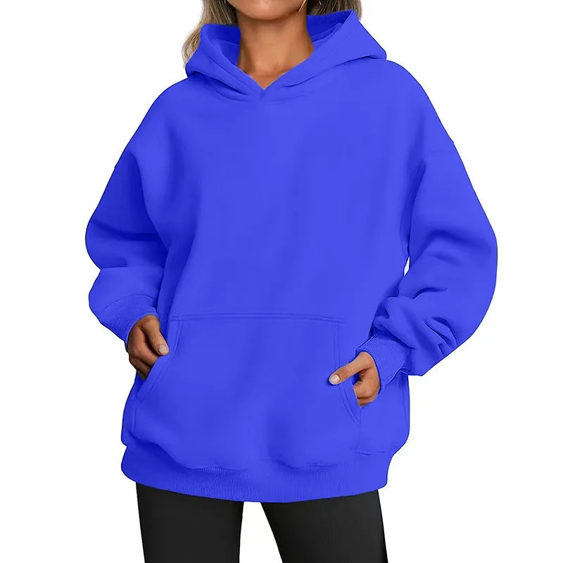 New Men Casual Hoodies Women Fleece Warm Hoodies Spring Autumn Pullovers Fashion Black Multiple Colour Oversized Sweatshirts Top