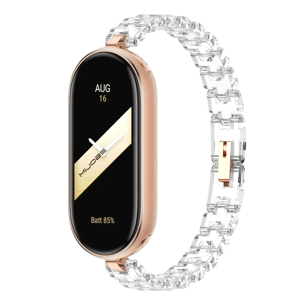 Strap Mi Band 10 9 8 7 6 5 4 3 Smart Bracelet Global Version Mi band 9 Watchband Ladies Wristband for Xiaomi Smart Band 8 Correa