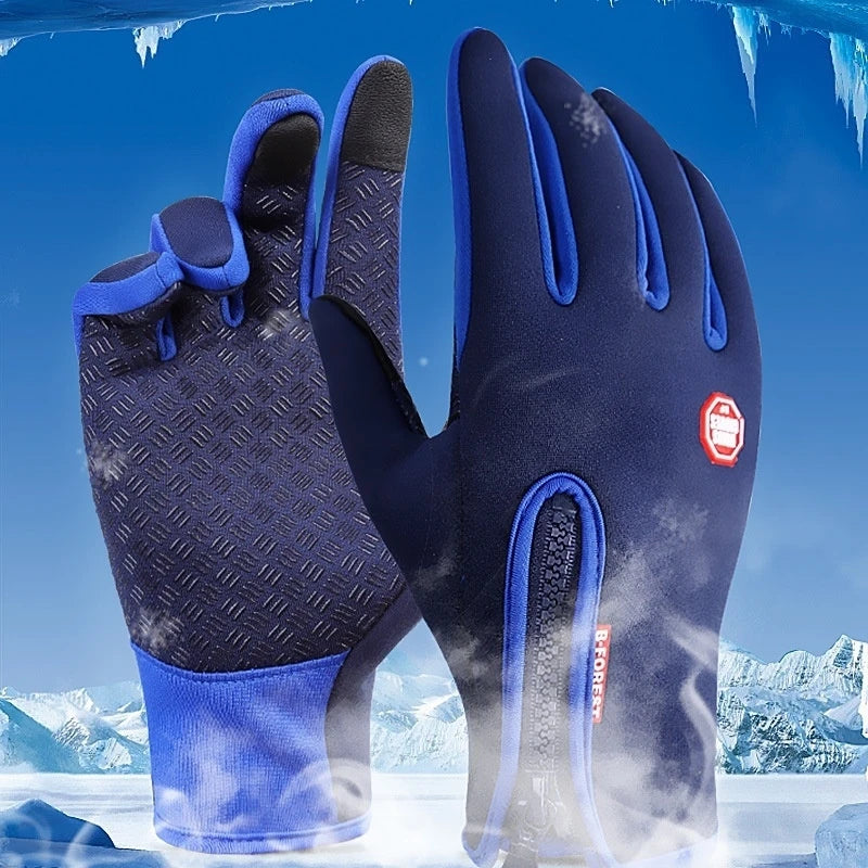 Winter Gloves for Men Women Warm Tactical Gloves Touchscreen Waterproof Hiking Skiing Fishing Cycling Snowboard Non-slip Gloves