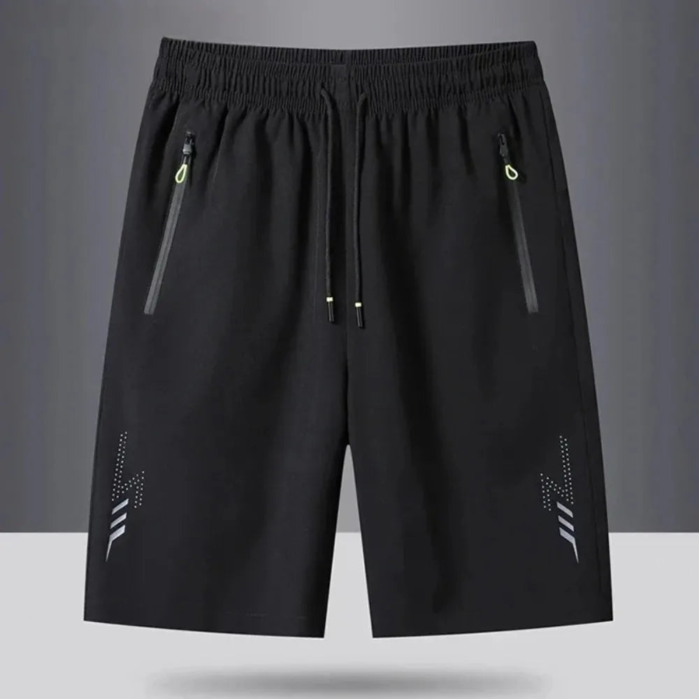 Shorts  Summer Men's Sport Shorts Cool Sportswear Running Shorts Casual Bottoms Gym Fitness Training Jogging Short Pants Men Black Gray