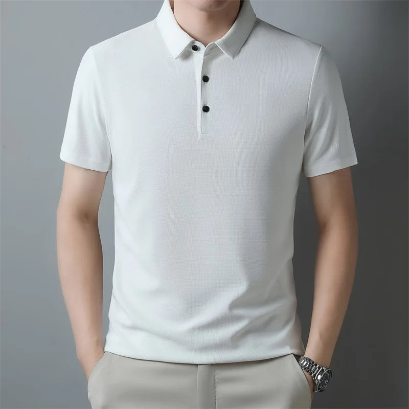 Polo Shirt Summer Breathable Comfortable Top