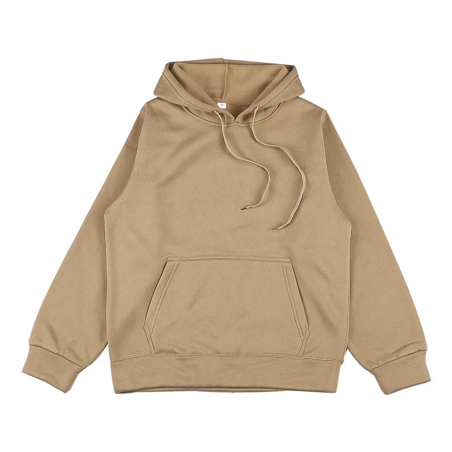 JUMPER Solid Color Men's Hoodie Warm Men's Sportswear Fashion Street Wear Casual Men's Loose Breathable Hoodie Brand Hoodie