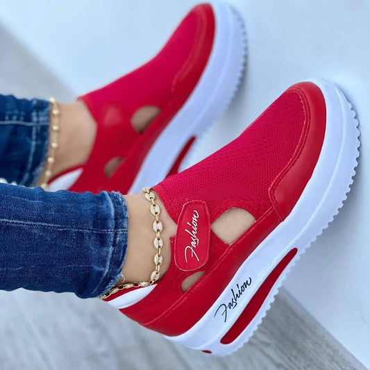 Women Sneakers Shoes Woman Tennis Shoes Canvas Shoe Female Casual Shoes Ladies Sport Shoes Platform Sneaker Hollow Out Shoes