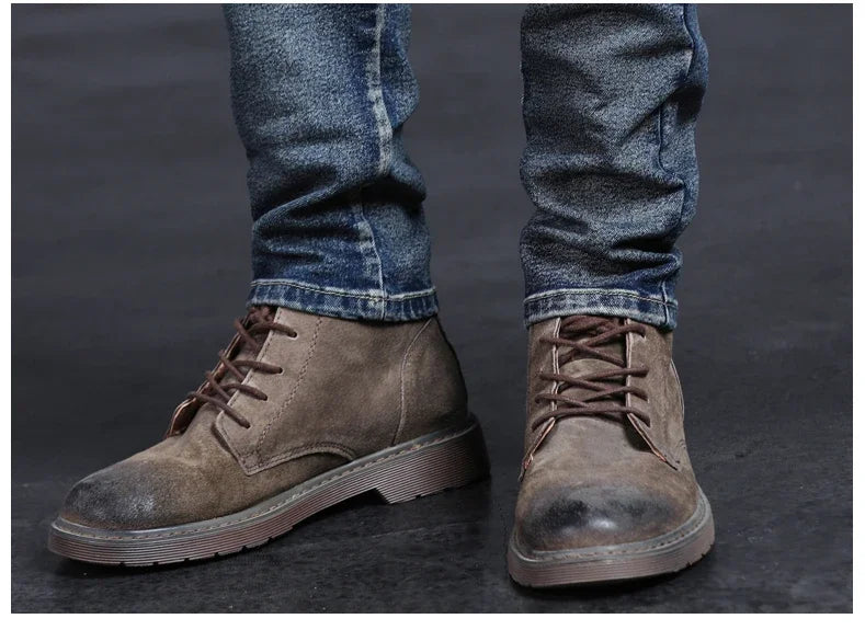 Men's Vintage Jeans Korean Fashion Slim Little Feet Embroidered Trousers Stretch Male Streetwear Denim Pants