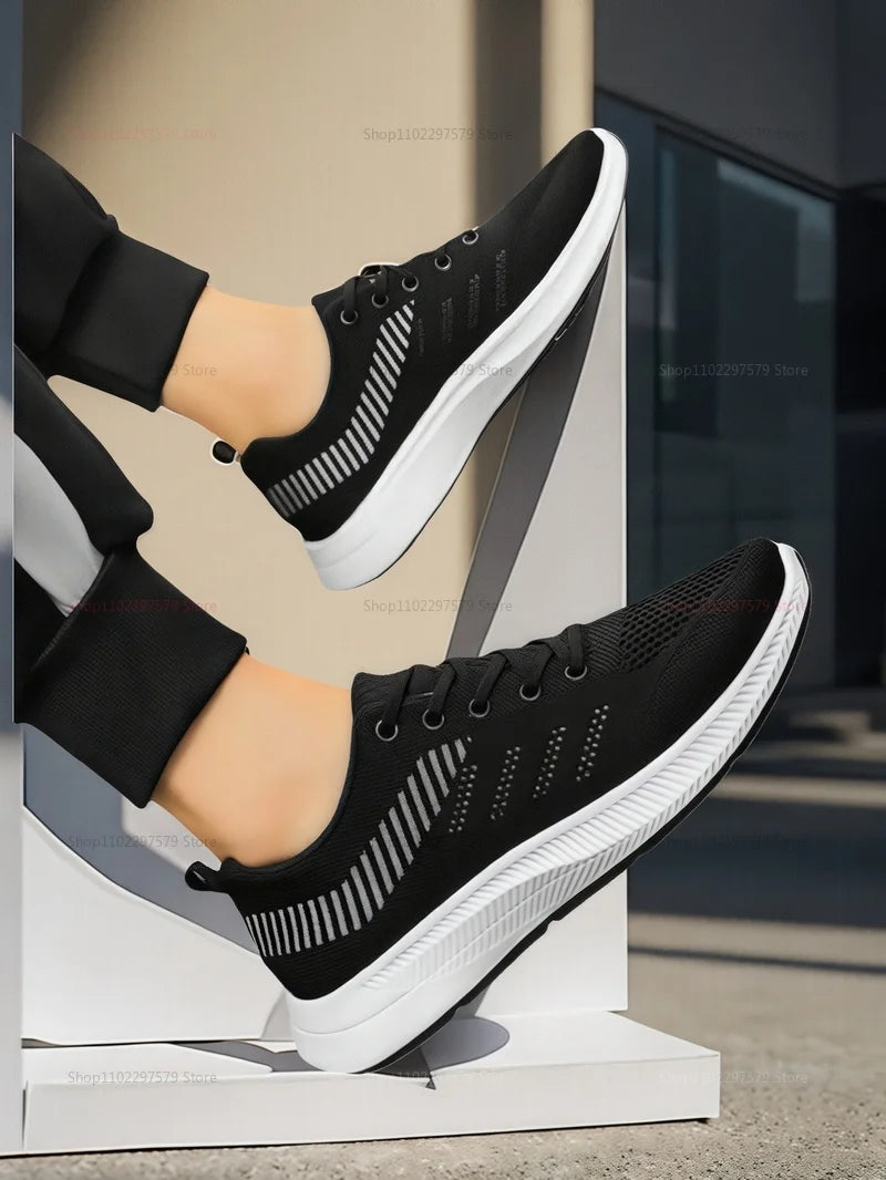 Women Sneakers  Vulcanized Casual Running Shoes Lightweight Breathable Tennis Sneakers Fitness Athletic Shoes Unisex Sports Footwear