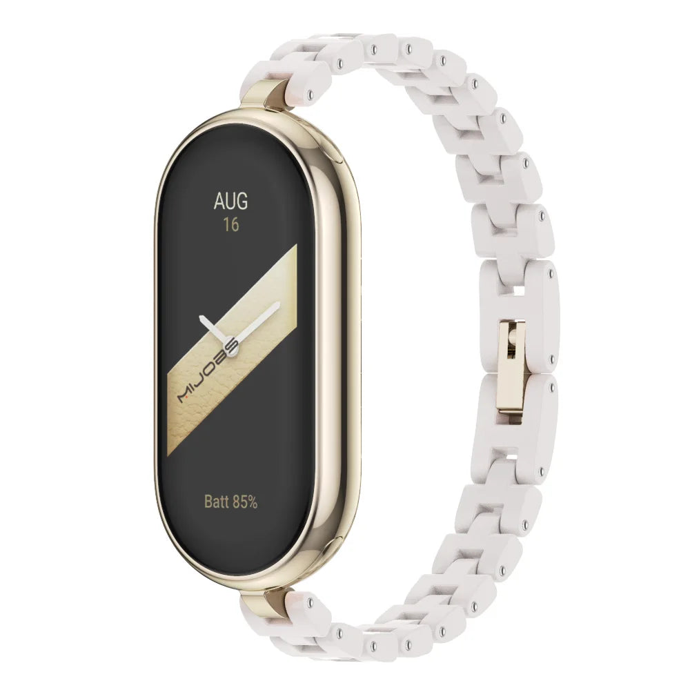 Strap Mi Band 10 9 8 7 6 5 4 3 Smart Bracelet Global Version Mi band 9 Watchband Ladies Wristband for Xiaomi Smart Band 8 Correa