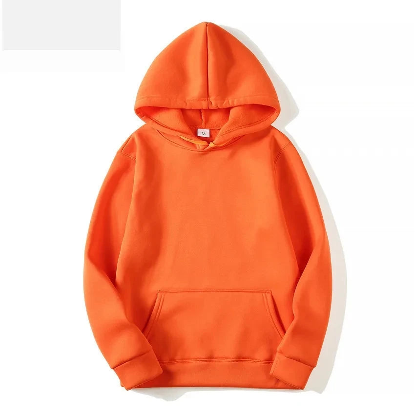 JUMPER Solid Color Men's Hoodie Warm Men's Sportswear Fashion Street Wear Casual Men's Loose Breathable Hoodie Brand Hoodie