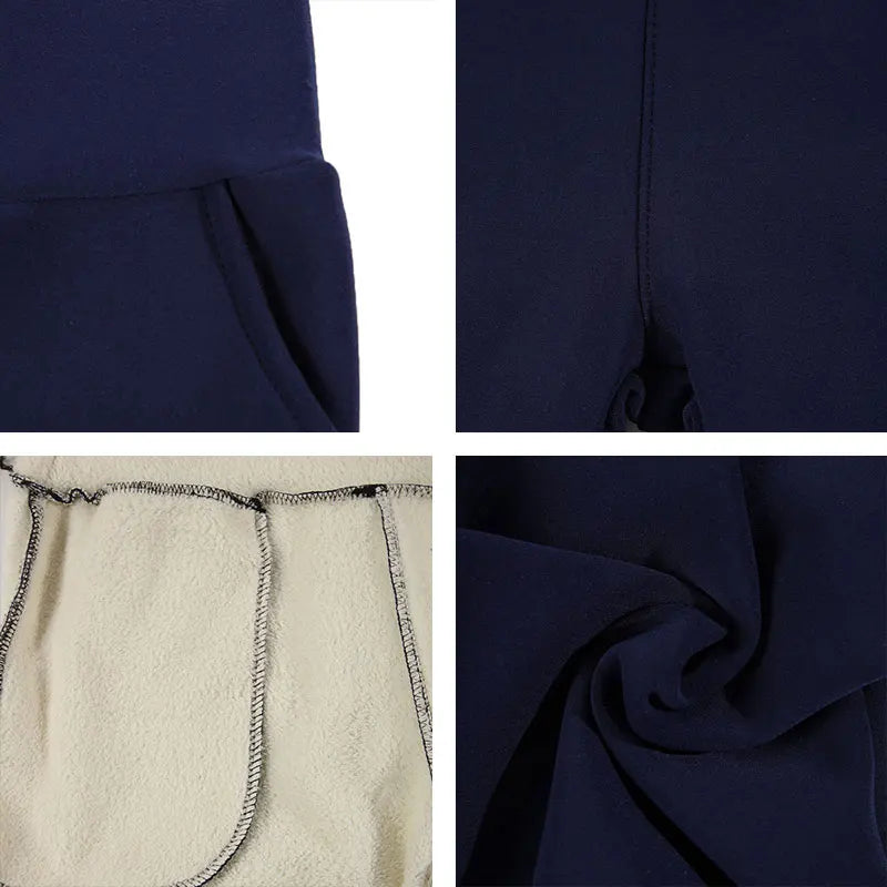 RENOWEARS Winter Warm Women Thick Thicken Leggings Fleece Pants Female Thermal Leggings Tights Sexy Hight Wasit Stretchy