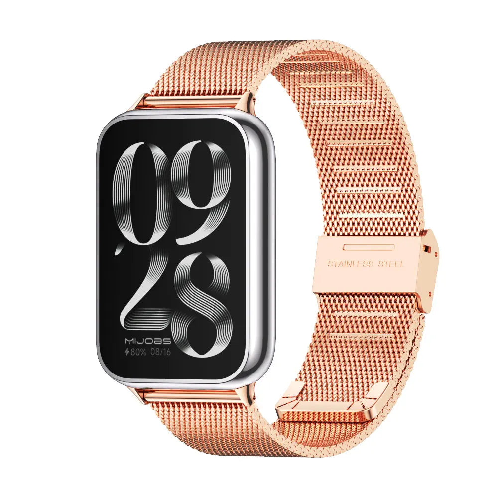 For Mi Band 9 Pro Strap for Mi Band 8 Pro Wristband for Xiao mi Smart Band 8 Pro Bracelet Global Version Metal Watch Band