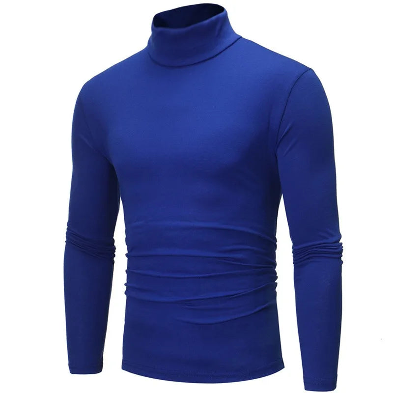 Men Short Sleeve Thermal Underwear Tops Men Spring Clothes Thermal Shirt Autumn Men's Winter Tights High Neck Thin Slim Fit Long Sleeve T-shirt