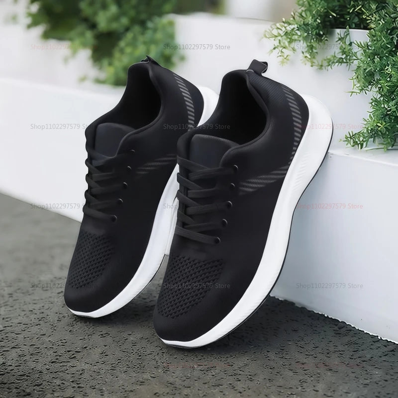Women Sneakers  Vulcanized Casual Running Shoes Lightweight Breathable Tennis Sneakers Fitness Athletic Shoes Unisex Sports Footwear